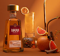 Winterlicher Twist: 1800 Reposado im „1800 Cinnamon Grapefruit Paloma“