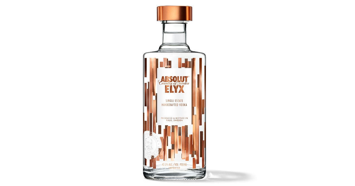 Relaunch: Absolut Elyx mit neuem Design und angehobenem Alkohol