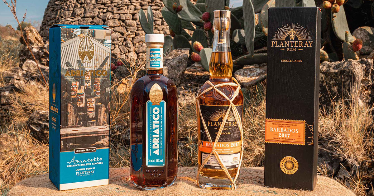 Planteray Rum: Adriatico Amaretto bringt Limited Edition aus Fiji Rum Casks