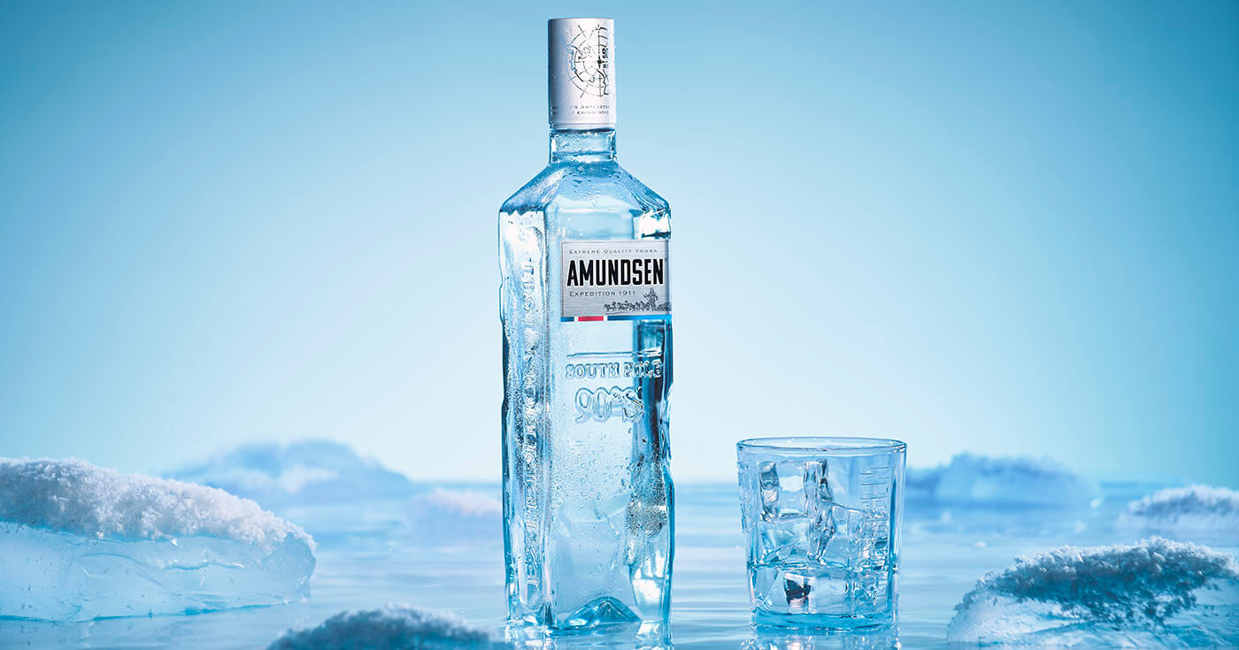 Roald Amundsen: Stock Spirits führt Amundsen Vodka in Deutschland ein