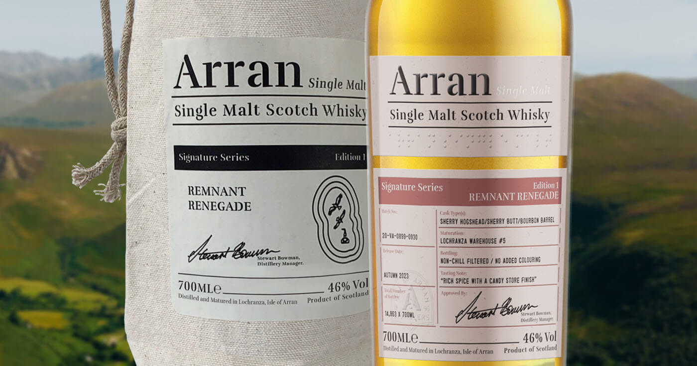 Vierteilig: Isle of Arran Distillers läuten Signature Series ein