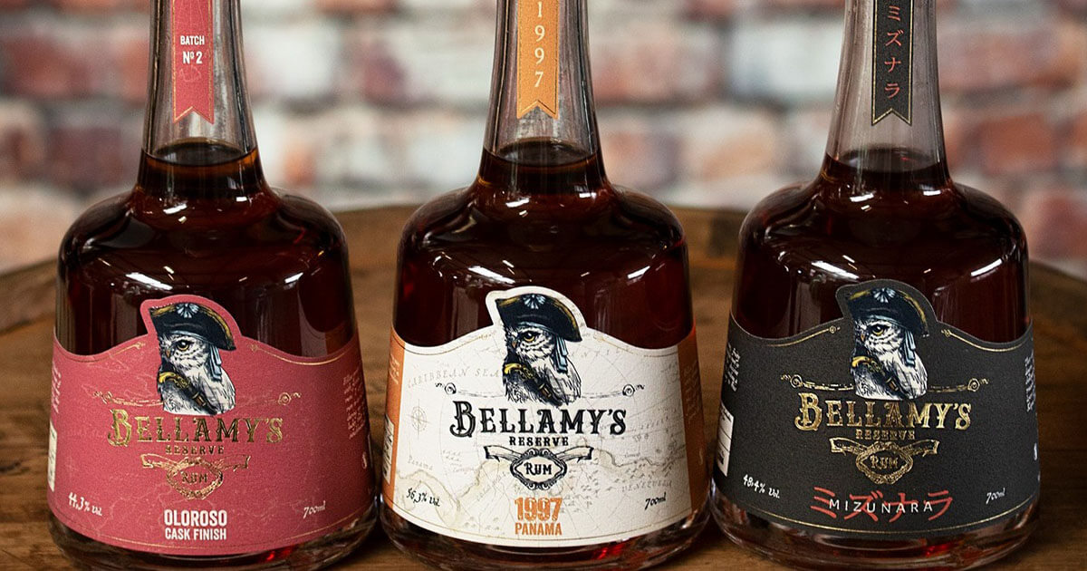 Limited Editions: Perola füllt drei neue Bellamy’s Reserve Rums ab
