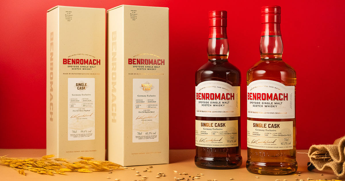 Germany Exclusive: Benromach stellt zwei Single Cask Bottlings vor