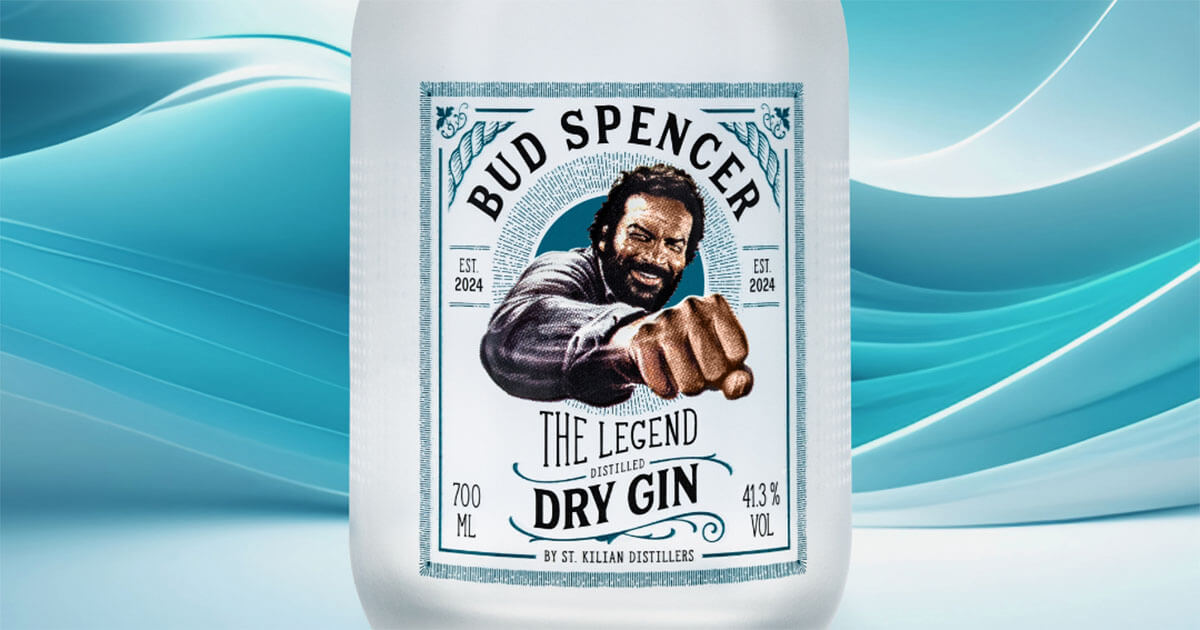 Mit Amarone-Trauben: St. Kilian Distillers bringen Distilled Dry Gin für Bud Spencer