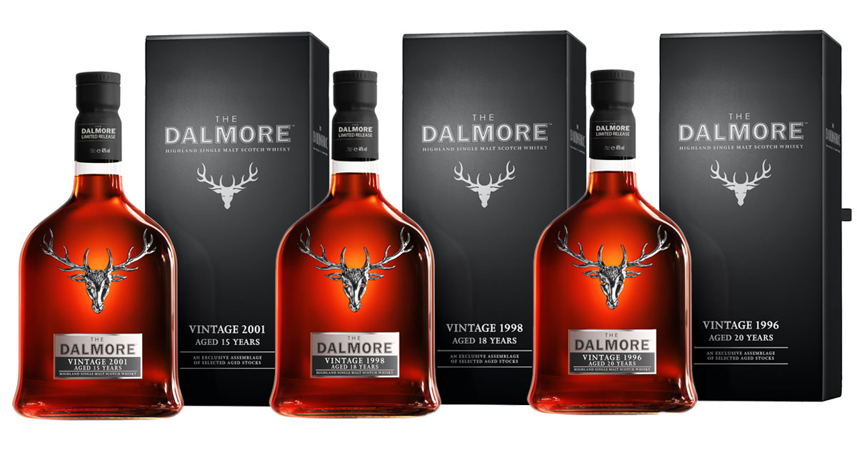 Dreiteilig: The Dalmore präsentiert Vintage Port Collection