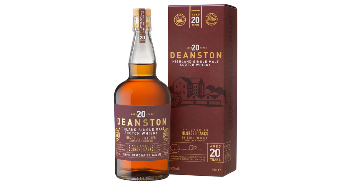 Fassstark: Deanston 20 Jahre Oloroso Casks erreicht Fachhandel