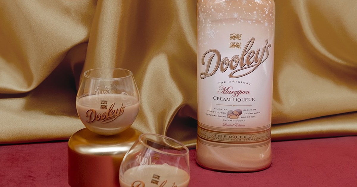 neuem Dooley\'s Liqueur Wintersaison: Marzipan Für mit – Cream