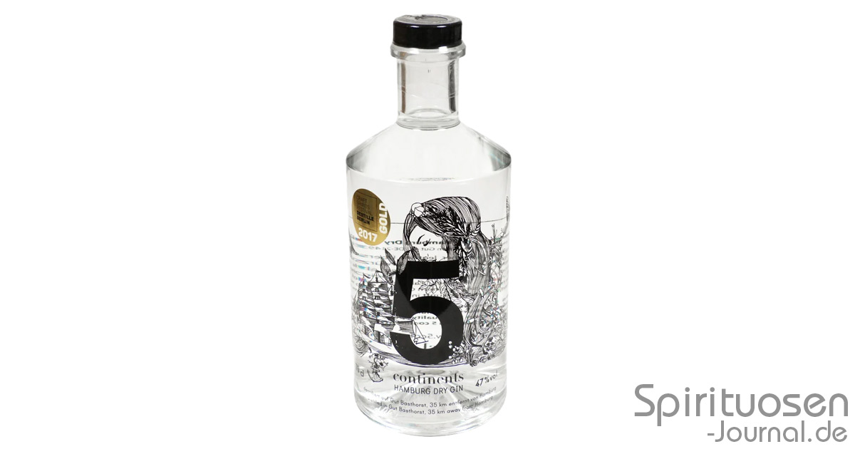 Test: 5 Continents Hamburg Dry Gin