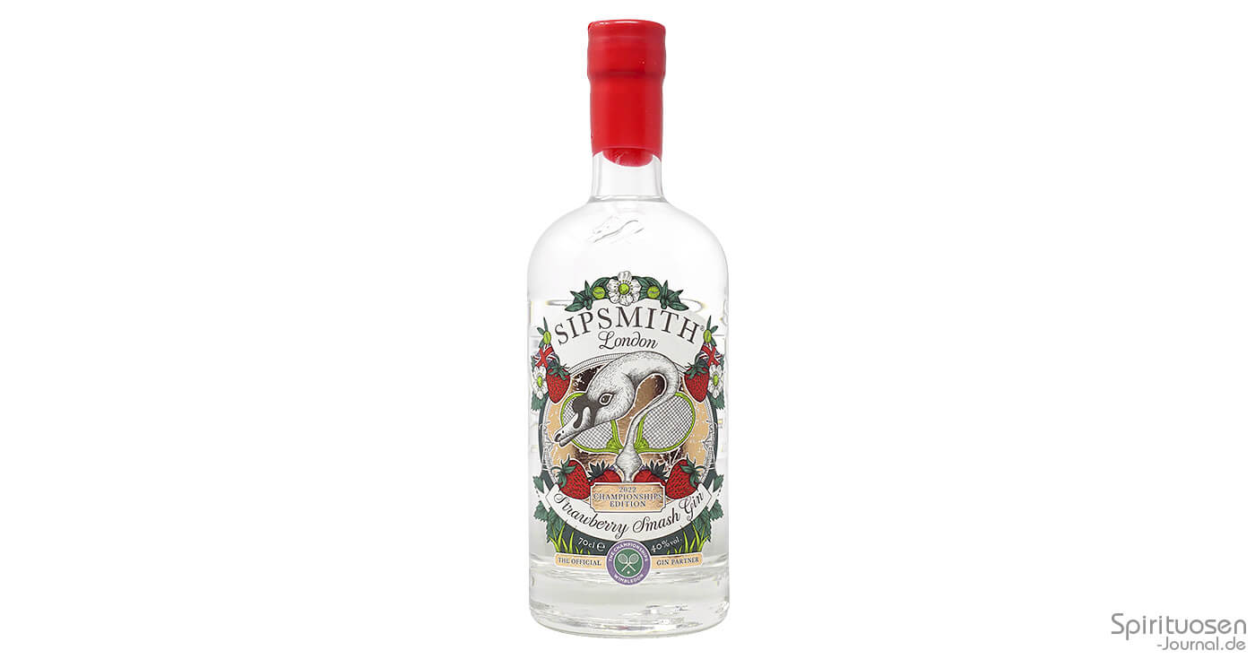 Sipsmith Strawberry Smash Gin im Test: Durch und durch englisch