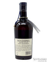 Windspiel Gin Pink Grapefruit Rückseite