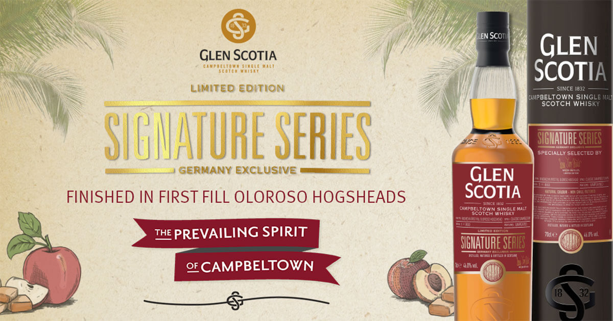 Nummer zwei: Glen Scotia Distillery setzt Signature Series fort