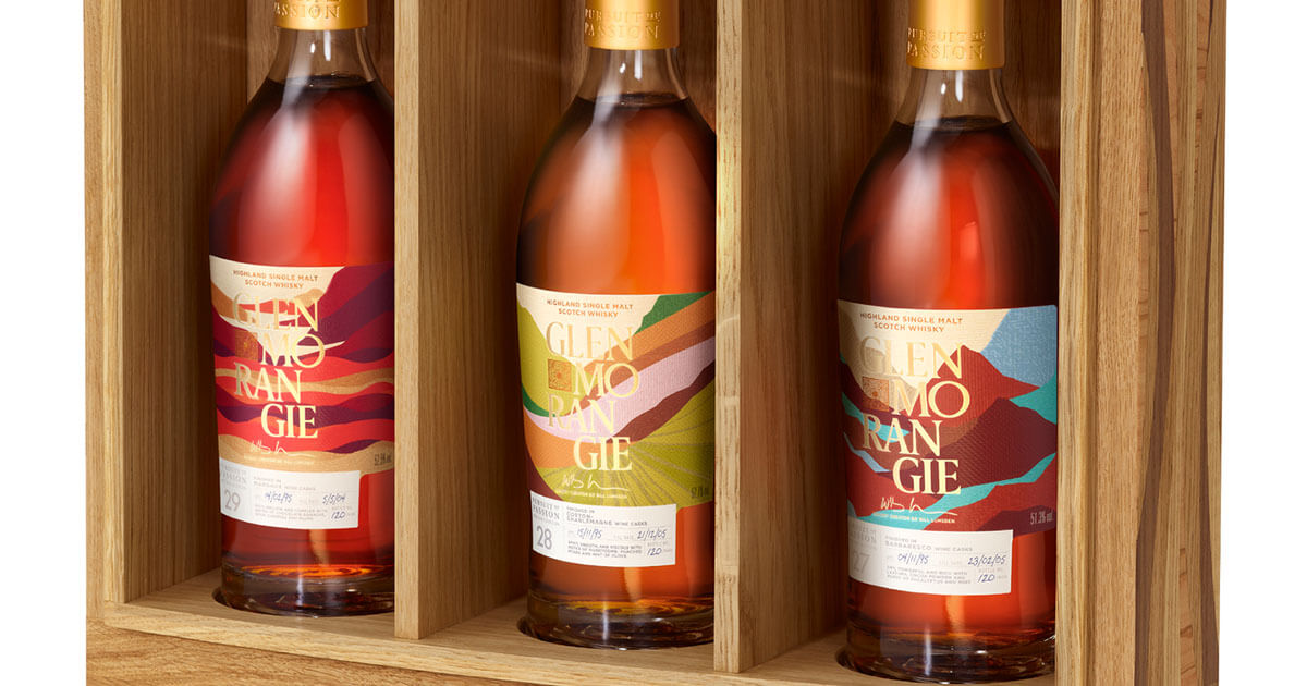 Limitiertes Trio: Glenmorangie enthüllt Pursuit of Passion Wine Cask Collection