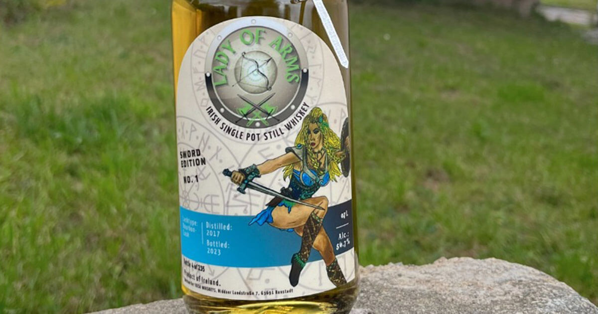 Hochprozentig: Irish Whiskeys mit Lady of Arms – Sword Edition No. 1