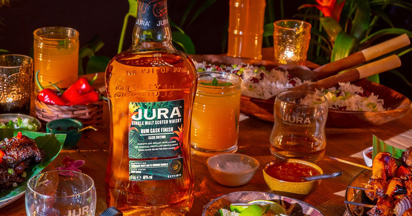 Schottland trifft Karibik: Marktstart des Jura Rum Cask Finish in Deutschland