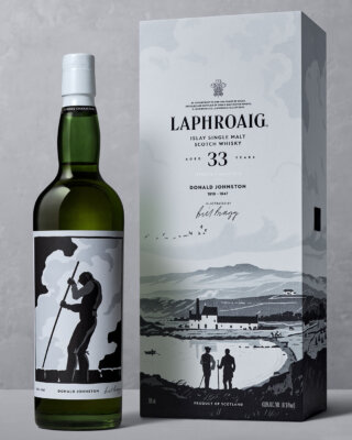 Laphroaig 33 Jahre Strong Characters Chapter One Donald Johnston