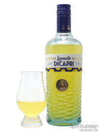 Limoncello di Capri Glas und Flasche