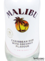 Malibu Original Vorderseite Etikett