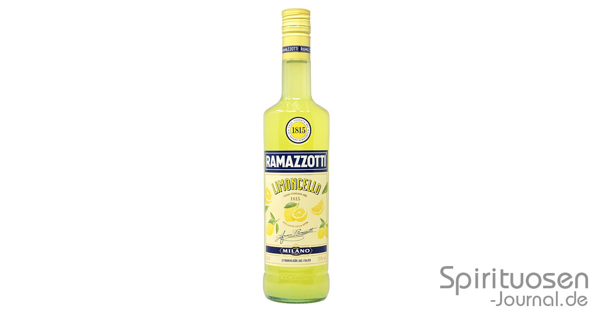 Ramazzotti Limoncello im Test: Deutlich zitronig bei annehmbarer Süße