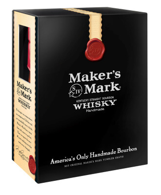 Maker's Mark Geschenkset mit gratis Tumbler-Glas