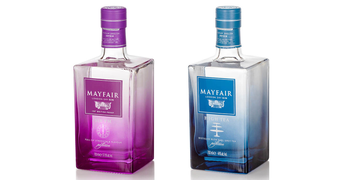 Six PM und High Tea: Mayfair Brands mit zwei neuen London Dry Gins