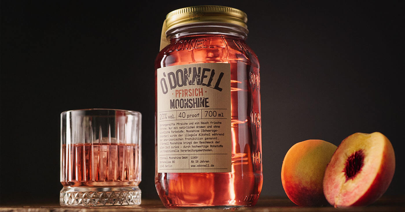 Seasonal: O’Donnell Moonshine launcht Sommersorte „Pfirsich“