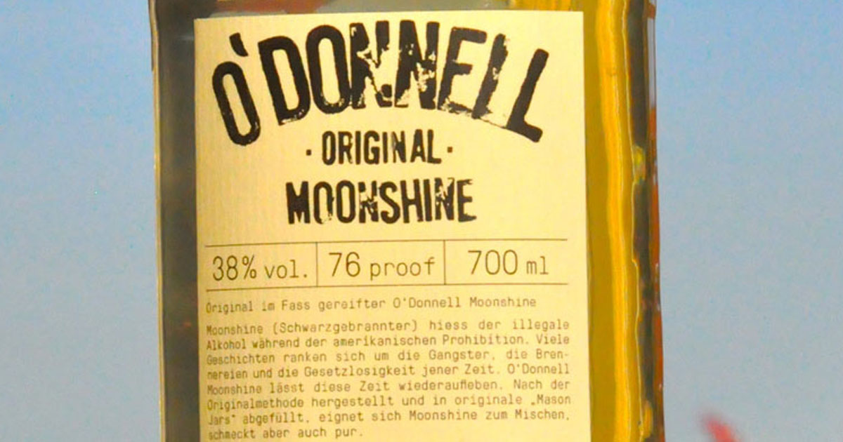 Deutscher Kornbrand: Startschuss für O’Donnell Moonshine gefallen