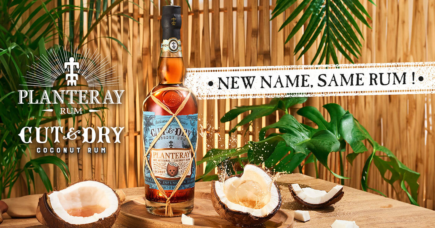 Mit Kokosnuss: Planteray Rum präsentiert Planteray Cut & Dry