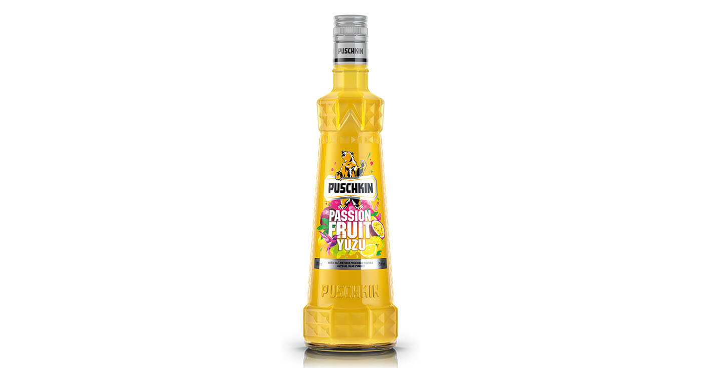 Neue Sorte: Puschkin Passionfruit Yuzu ab sofort in Standardflasche erhältlich