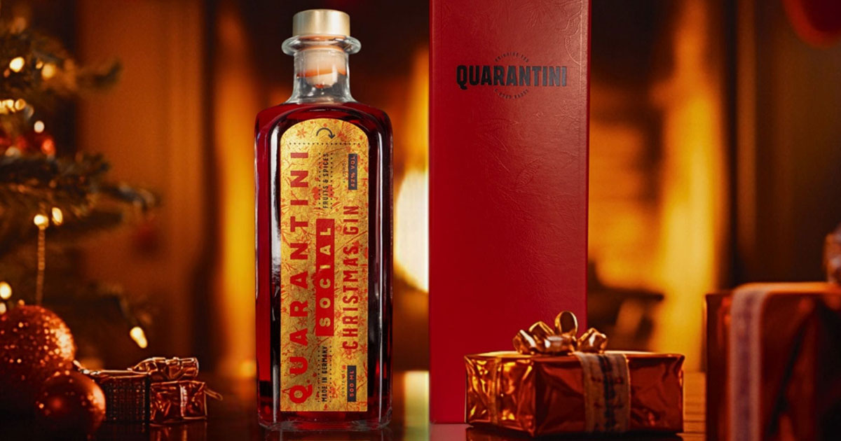 Special Edition: Social Distillery kreiert Quarantini Christmas Gin