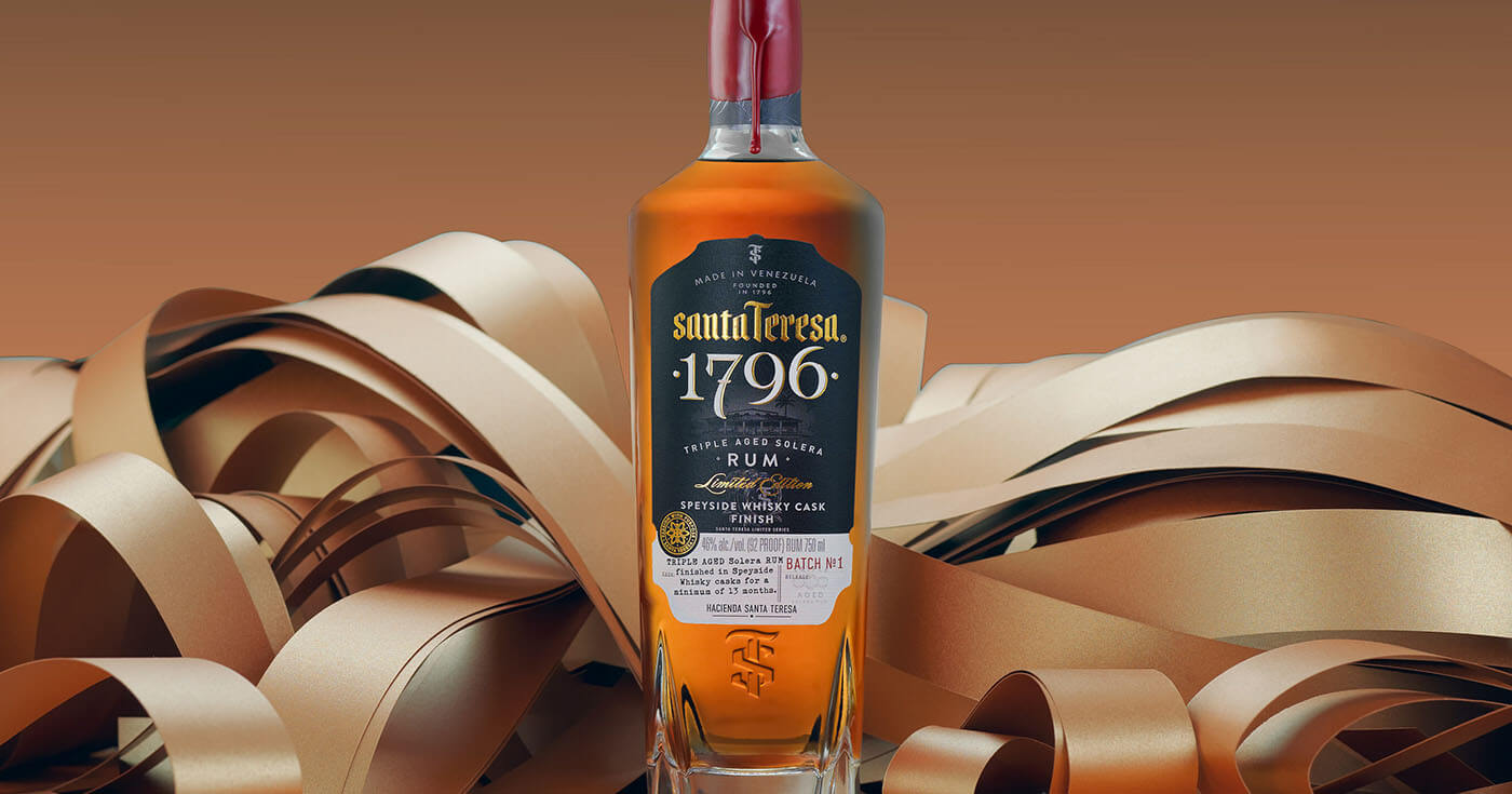 Speyside Whisky Cask: Santa Teresa 1796 erstmals mit gefinishter Limited Edition