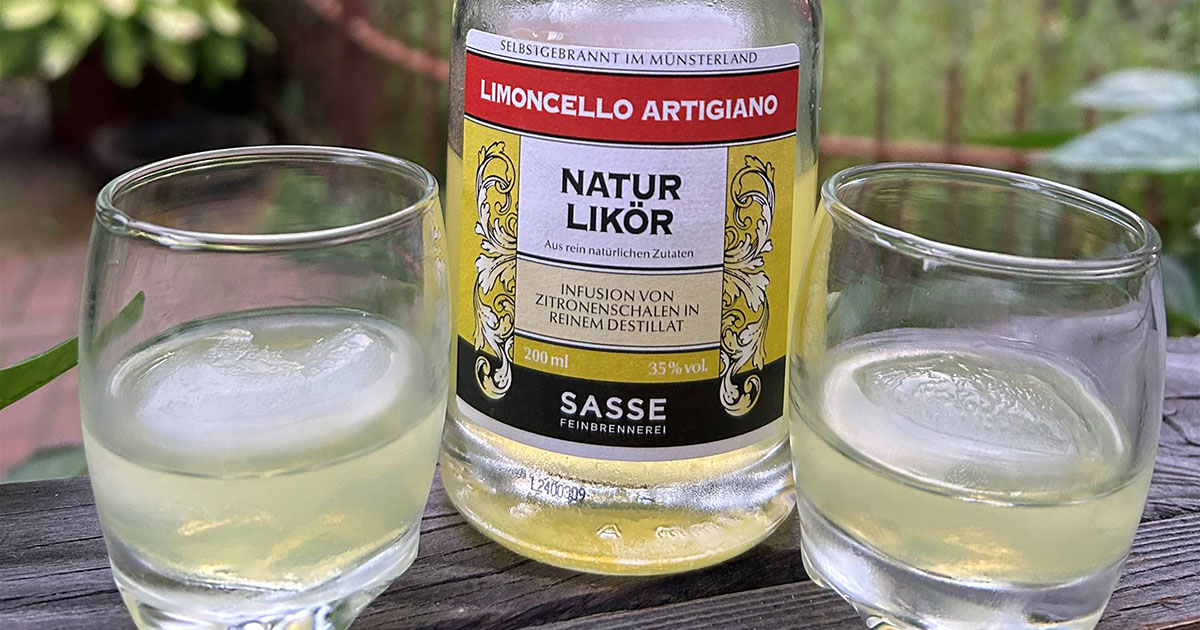 Zitronenlikör: Feinbrennerei Sasse nimmt Limoncello in Sortiment