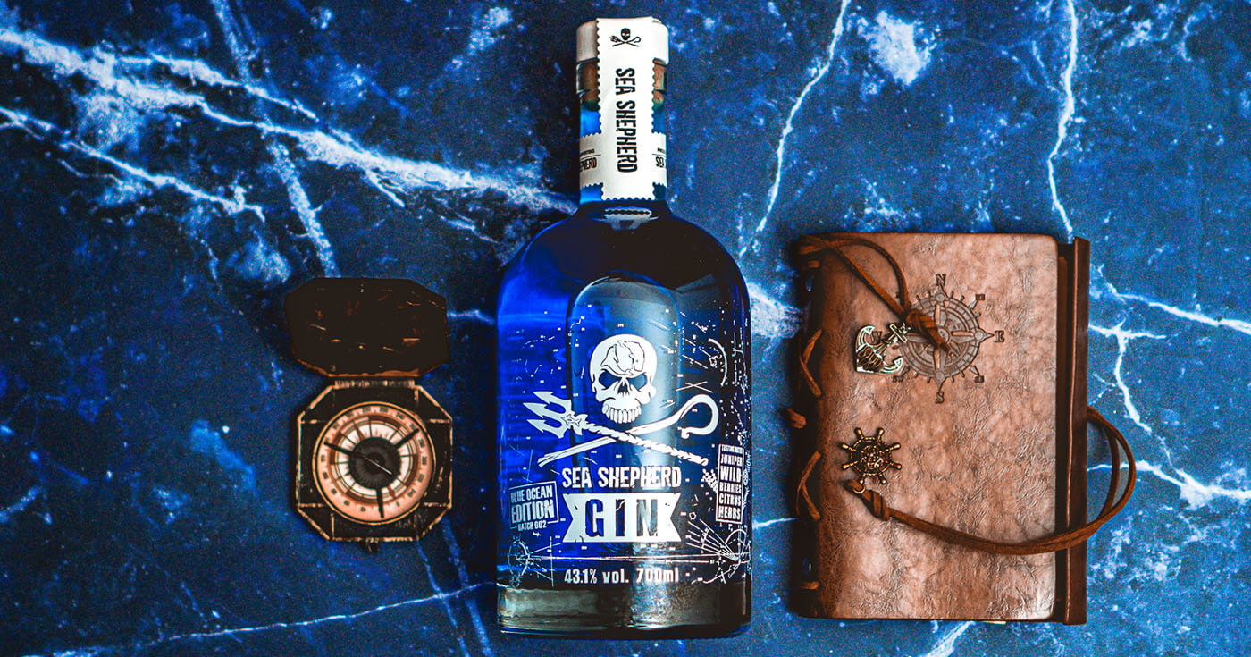 Batch 002: Sea Shepherd Gin Blue Ocean Edition mit neuem Farbeffekt