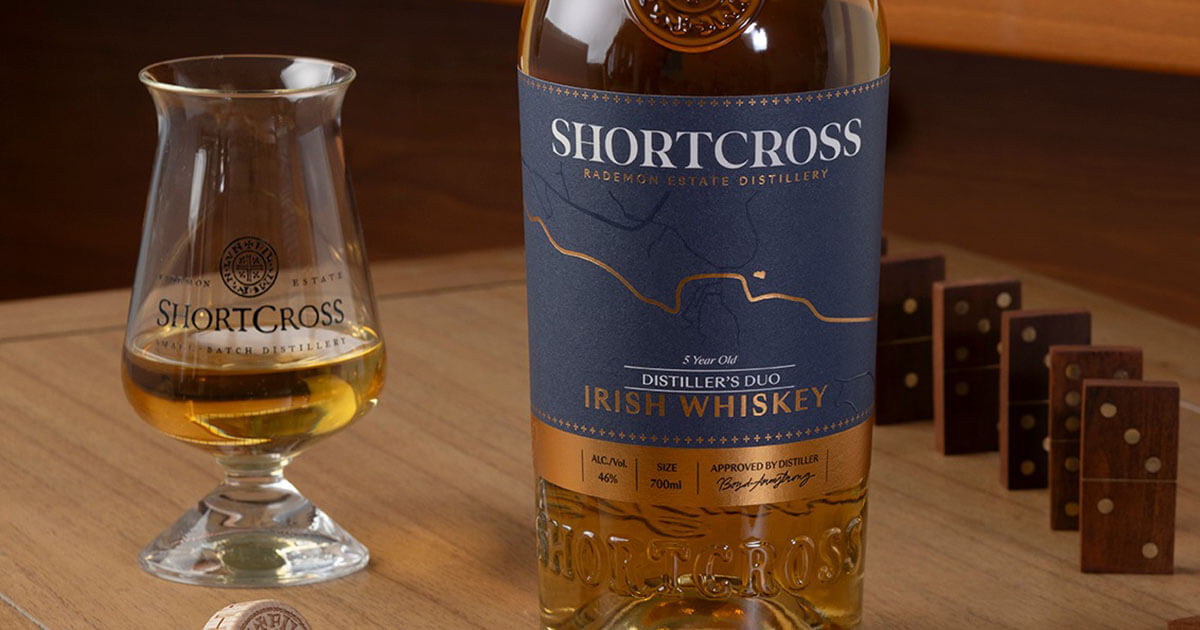 Neuzugänge: Rademon Estate Distillery mit zwei neuen Shortcross Irish Whiskeys