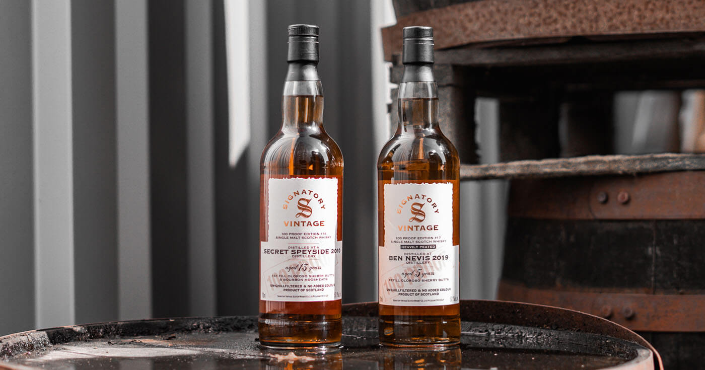 Independent Bottler: Signatory Vintage stellt zwei neue 100 Proof Editions vor