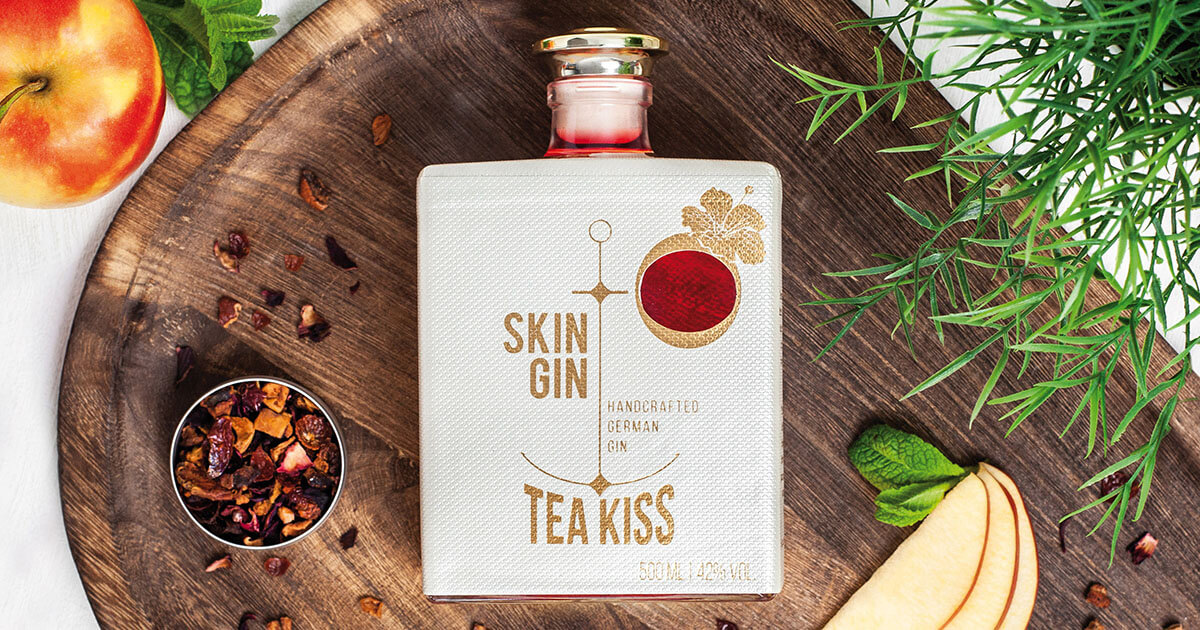 Zusätzlich Früchtetee: Skin Gin mit neuer Tea Kiss Edition