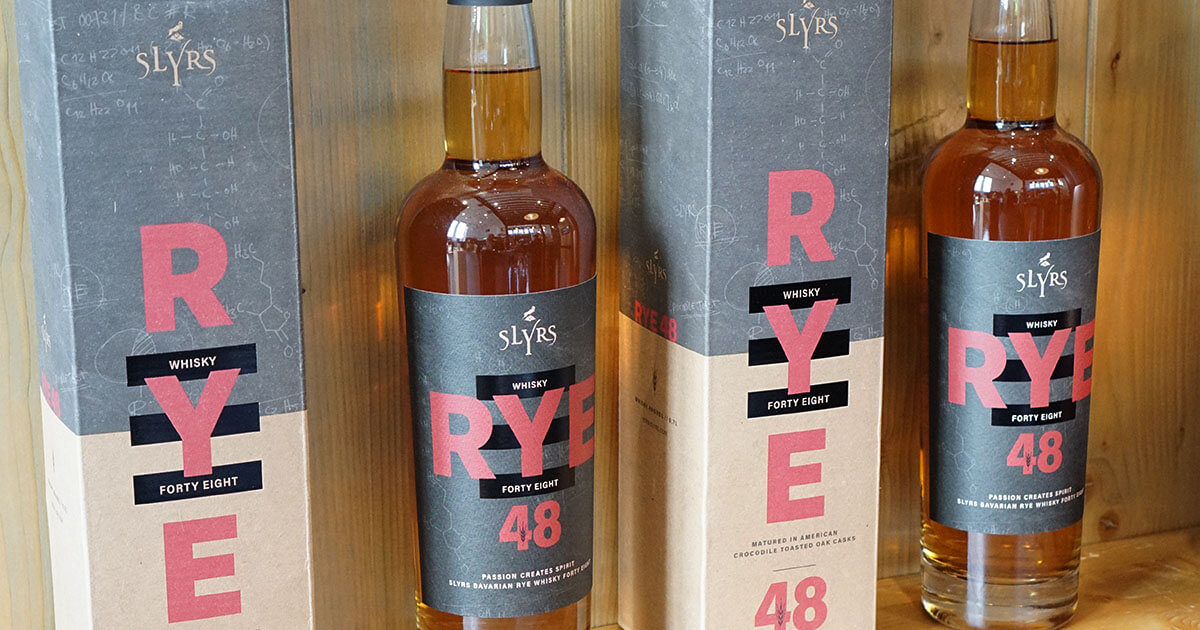 Hochprozentig: Slyrs Destillerie launcht Slyrs Bavarian Rye Forty Eight