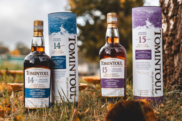 Tomintoul 14 Jahre PX Quarter Cask Finish und Tomintoul 15 Jahre Tawny Port Cask Finish