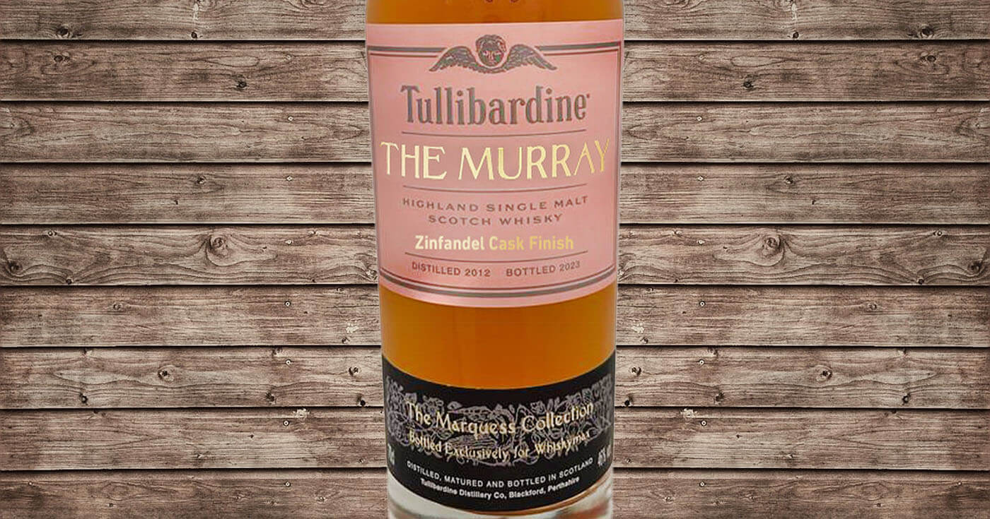 Whiskymax: Tullibardine mit The Murray Zinfandel Cask Finish für Deutschland