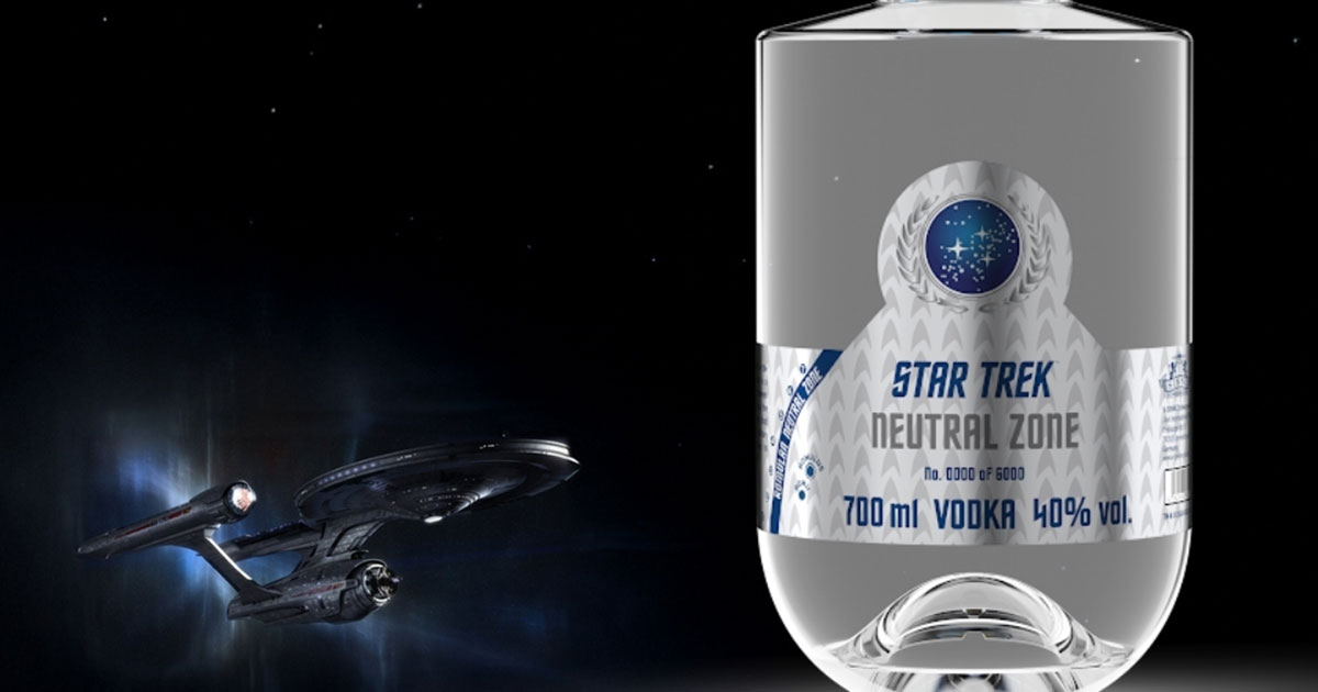 Für Trekkies und Genießer: V-Sinne bringt Star Trek Neutral Zone Vodka