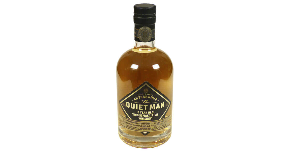 The Quiet Man 8 Jahre im Test: Kräftiger Irish Whiskey kann hoch punkten