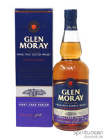 Glen Moray Elgin Classic Port Cask Finish Verpackung und Flasche