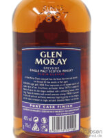 Glen Moray Elgin Classic Port Cask Finish Rückseite Etikett