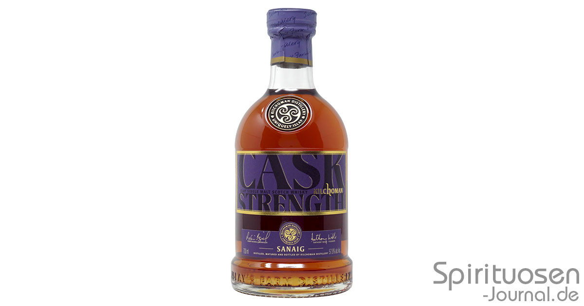 Kilchoman Sanaig Cask Strength 2024 Edition im Test: Viel Kraft, viel Whisky