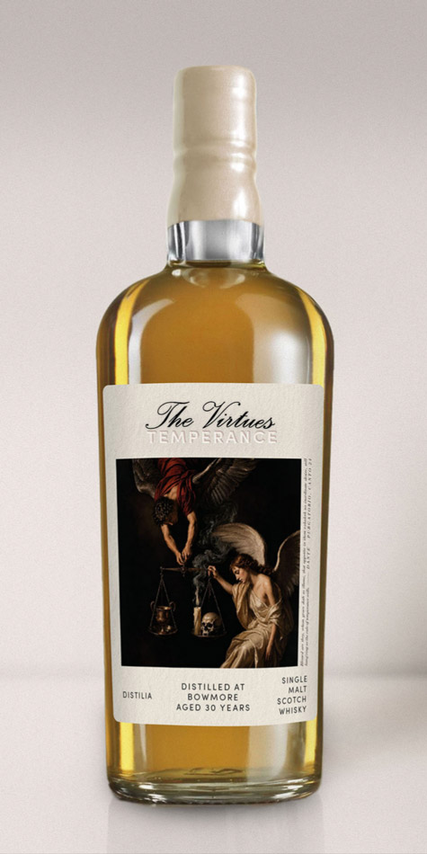 Distilia The Virtues Temperance eine Flasche Distilia The Virtues Temperance