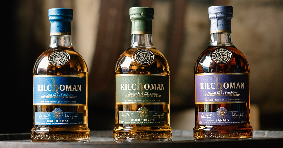 Evolution 1.0: Kilchoman Distillery stellt kleines Redesign und Darker Batch vor