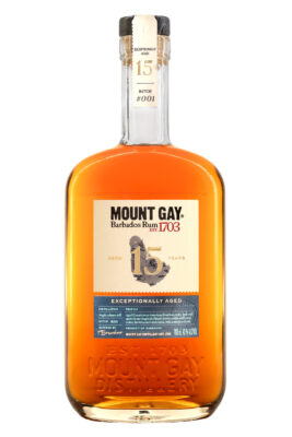 Mount Gay Exceptionally Aged 15 Jahre eine Flasche Mount Gay Exceptionally Aged 15 Jahre