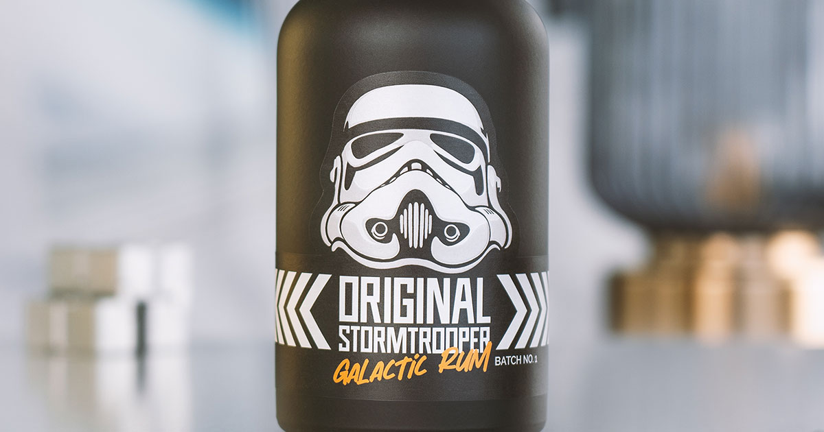 Trio komplett: Tastillery enthüllt Original Stormtrooper Galactic Rum