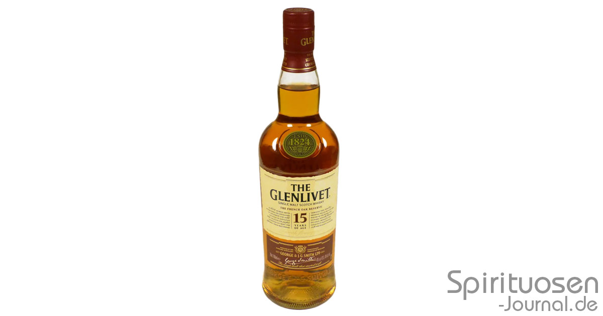 Test: Glenlivet 15 Jahre French Oak