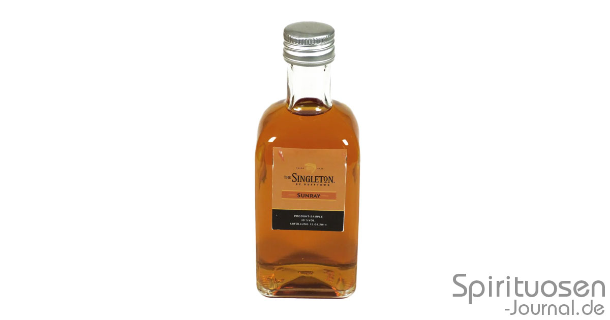 The Singleton of Dufftown Sunray im Test: Schlichter Einsteigerwhisky