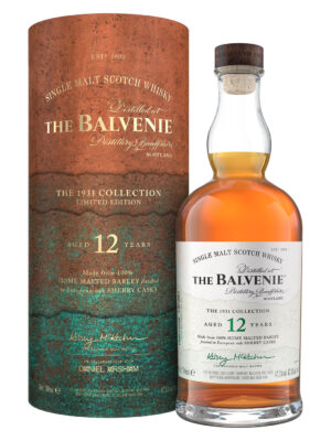 The Balvenie 1931 Collection 12 Jahre eine Flasche The Balvenie 1931 Collection 12 Jahre samt Geschenkverpackung